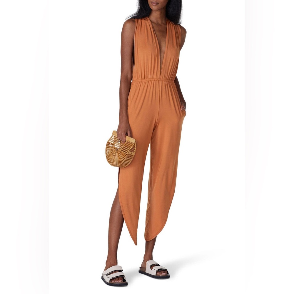 We are Hah Revolve Copper Jumpsuit size XS